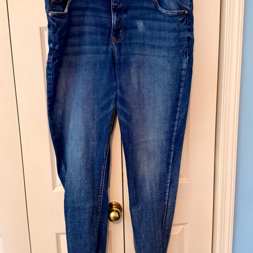 👖 Plus Size Skinny Jeans – 24W Extra Long